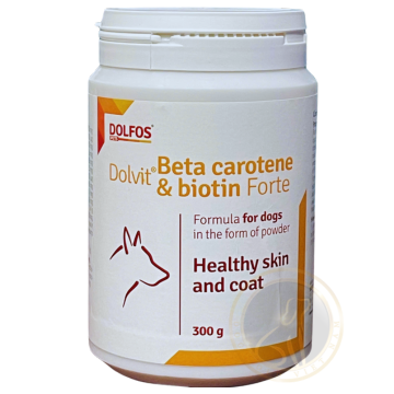 Dolvit Beta carotene & biotin forte- Da và lông khỏe mạnh