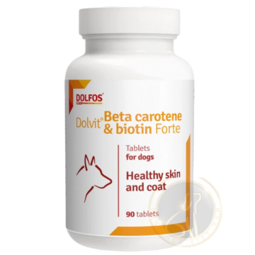 Dolvit Beta carotene & biotin forte- Da và lông khỏe mạnh