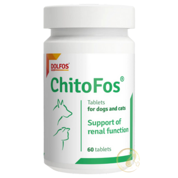 Dolfos ChitoFos® 60 viên – Hỗ Trợ Suy Thận Mãn, Giảm Photphat, Bảo Vệ Thận Cho Chó Mèo